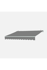 Resim Genel Markalar Polyester Tente Açık Gri 300x200 Cm (BALKON VE TERAS IÇİN, DEMONTE) 