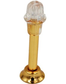 Resim Kapı Tanponu Zamak Sarı Vidalı 8 Cm 