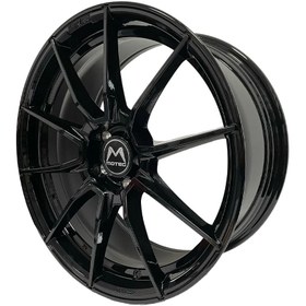 Resim Motec MCR2 Ultralight Gloss Black 8,5x19 5x112 ET38 Ø65.5 Takım Jant (4 Adet) 