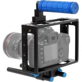 Resim Ayex Canon Eos 5D Mark Iı Iıı 7D 60D İçin Camera Cage C1 