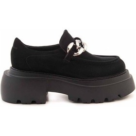 Resim Mocassini Deri Kadın Günlük Ayakkabı 6994 