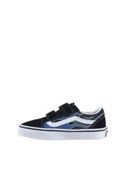 Resim Vans Old Skool V Siyah Mavi Erkek Çocuk Spor Ayakkabı Karışık 
