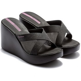 Resim Twigy High Fashion Slide Topuklu Kadın Terlik Siyah 35/40 Siyah 