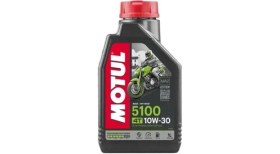 Resim Işıklar Motul 5100 Technosynthese 10W30 4t Sentetik Motosiklet Yağı 1l 