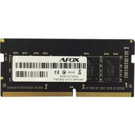 Resim Afox AFSD416ES1P 16GB DDR4 2400 MHz Micron Chipsetli Notebook Bellek 