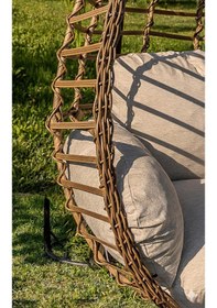 Resim Liv Concept Rattan Tekli Bahçe Salıncağı - Konfor Serisi 