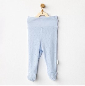 Resim Jacquard Patikli Bebek Pantolon Blue Çok Renkli 