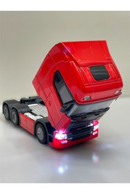 Resim Shem Metal Çek Bırak Sesli Ve Işıklı 13 Cm Tır Kupası 