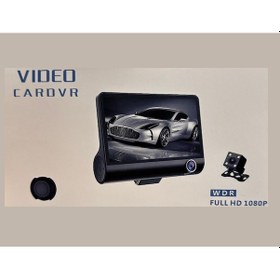 Resim Araç Içi Dvr Kamera Kw-dv05 Full Hd 1080p, 4" Ekran, 170 Geniş Açı, G-sensor, Arka Kamera 