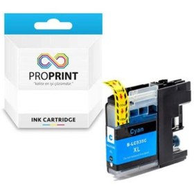 Resim Proprint Brother Lc535xl-lc539xl Mavi Muadil Kartuş 1.300 Sayfa-mfc-j200 