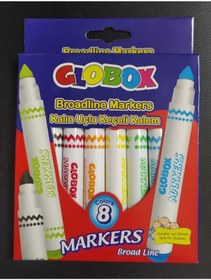 Resim Globox Jumbo Kalın Uçlu Keçeli Kalem 