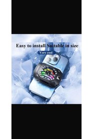 Resim İMEXTECH F25 yarı iletken cep telefonu radyatör soğutucu dijital ekran hızlı soğutma Backclip sessiz ve hafif 