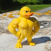 Resim 1 adet Kasık Ördek Heykeli - 3D Masaüstü Dekoru, Sevimli Kitaplık Şirin Figür, Çok Fonksiyonlu İç/Dış Mekan Dekorasyonu, Eğlenceli ve Şirin Ev Aksesuarı, Arkadaşlar, Sınıf Arkadaşları veya İş Arkadaşları için Mükemmel Hediye, Hediye Ürün | Eğlenceli Tasarım | Dayanıklı Plastik, Ördek Dekoru 