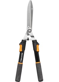 Resim Hype Store Fiskars Teleskopik Çit Budama Makinesi, SoftGrip Saplar, Yüksek Kaliteli Çelik Bıçaklar, Uzunluk: 63 