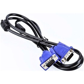 Resim Komponentci VGA to VGA Kablo LCD Monitör ve Projeksiyon Kablo 1.5 M 