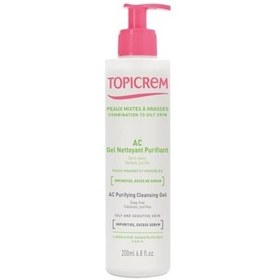 Resim Topicrem AC Purifiying Cleansing Gel Temizleme Jeli 200 ml 