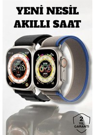 Resim 49mm Ekranlı, Kan Basıncı Ve Adımsayar Özellikli Bluetooth Akıllı Saat 