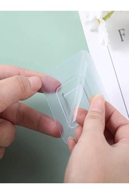 Resim Tor Store 15'li Set Geçmeli Klips Eşya Sabitleme Askısı Kendinden Yapışkanlı 