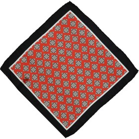 Resim Koyu Bordo Desenli Mendil - Koyu Bordo 