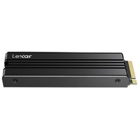 Resim LEXAR SSD NM790 4TB HIGH SPEED PCIe GEN 4X4 M.2 NVMe UP TO 7400 MB/S READ AND 6500 MB/S WRITE WITH HEATSINK LNM790X004T-RN9NG 