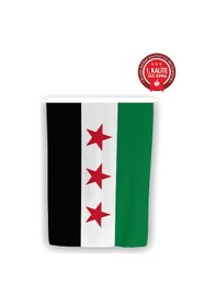 Resim Bilsan Yeni Suriye Ülke Bayrağı 70 X 105 Cm - Raşel Kumaş 1. Kalite 70 x 105 CM 