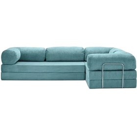 Resim Legom Modüler Koltuk Takımı L Koltuk Sünger Yatak Kanepe İndigo 