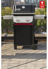 Resim Weber Spirit 2025 Gazlı Barbekü&Mangal E-210 Siyah 