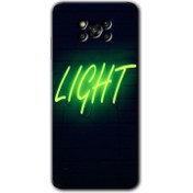 Resim Bera Aksesuar Poco X3 Pro Kılıf Hd Desen Baskılı Arka Kapak - Neon Inscription 