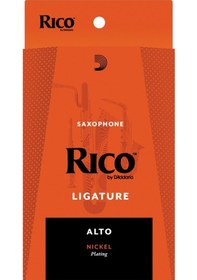 Resim D'Addario Woodwinds Rico RAS1LN Alto Saksafon Bek Bileziği Nikel 