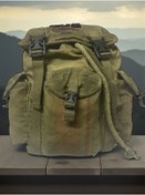 Resim Kaliteli Tek Gözlü Vintage Disayn Unisex Sırt Günlük Okul Gezi Kamp Trekking Çantası Kc Ahtapot Bag Haki 