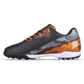 Resim MP Genç Erkek Performans Siyah-turuncu Halı Saha Futbol Ayakkabısı Siyah - Turuncu 36 Siyah - Turuncu 