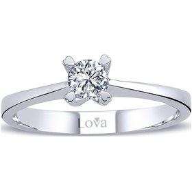 Resim Lova G Renk 0,23 Karat Pırlanta Tektaş Yüzük - 1010122 