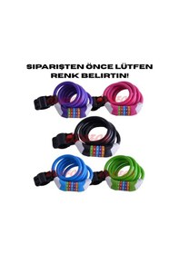 Resim Halat Kilit Dolamalı 5 Li Değiştirilebilir Şifreli Renk Belirtiniz 