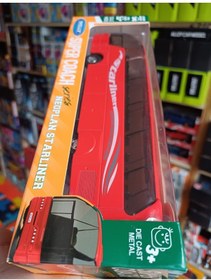 Resim OYUNCAKSAHİLİ Neoplan Starliner Otobüs Diecast Koleksiyon Lisanslı Metal Model Kapı Açılır 18x5cm 