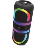 Resim Auris KLN210 25W 2*8 inç Mikrofonlu RGB Bluetooth Hoparlör 
