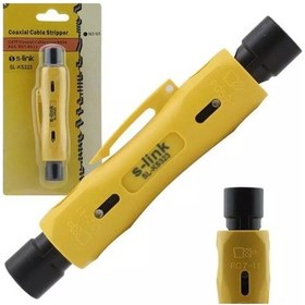 Resim S-Link Sl-Ks323 Koaksiyel Kablo Soyucu (Rg59/6/7/11) 