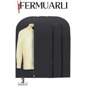 Resim Belle Fusion Mey İthalat® Gamboç Fermuarlı Elbise Kılıfı 3 Adet Lauliven Design 