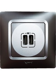 Resim Salbei Alüminyum İkili Usb Şarj Prizi 767294 