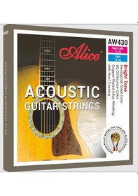 Resim Alice Aw430-sl Akustik Gitar Teli 11-52 80/20 Bronze %80 Bakı 