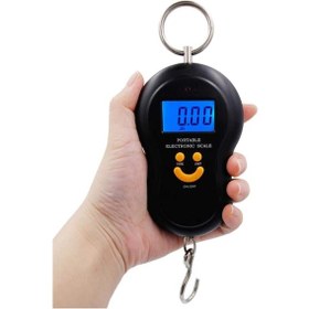 Resim 40 Kg Dijital El Tartısı Gülen Yüz Led Işıklı Dijital El Terazisi 5468 Çok Renkli 