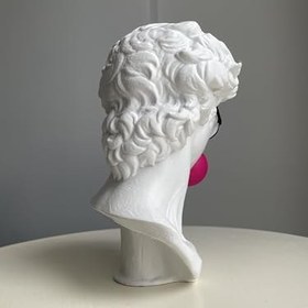 Resim David Büst Dekoratif Obje Michelangelo Davut Heykeli Pop Art Ev Ofis Dekor 