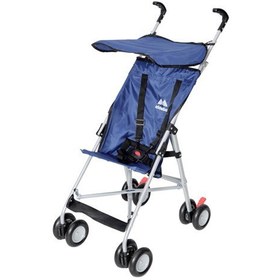 Resim Aldeba 3020 Pratik Baston Bebek Arabası Mavi 