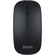 Resim Hello HL-19092 USB 2.4Ghz 1600DPI Kablosuz Mouse - Ergonomik Tasarım 