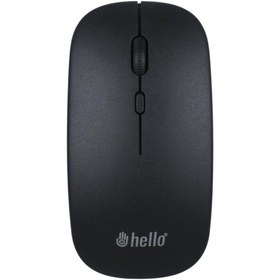 Resim Hello HL-19092 USB 2.4Ghz 1600DPI Kablosuz Mouse - Ergonomik Tasarım 