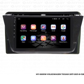 Resim MYWAYY Myway Vw Tiguan Android Multimedya Carplay Navigasyon Ekran - 8gb RAM+128 GB HDD - Myway 