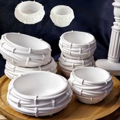 Resim Kuş Yuvası Silikon Kalıbı - DIY El Sanatları için Yeniden Kullanılabilir Esnek Kalıplar, Mumlar, Reçine Takı ve Alçı İşleri İçin - Yaratıcı Ev Dekorasyonu & Takı Yapım Malzemeleri, Benzersiz Desen Tasarımlı Dayanıklı El İşi Aracı, El Sanatları Tutkunlarına Özel 