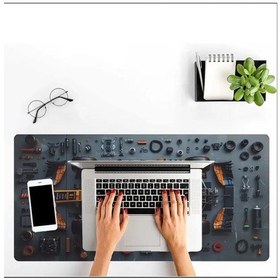 Resim 70x30 Cm Formula Yarış Arabası Tasarımı Kaydırmaz Taban Speed Yüzey Oyuncu Mouse Pad Gaming 