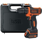 Resim Black+Decker BDCDD12K-QW 10.8V 1.5 Ah Li-Ion Darbesiz Akülü Vidalama 
