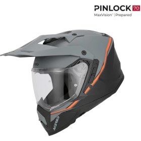 Resim Acerbis Assault Graphıc 22-06 Kask Siyah Turuncu 