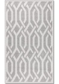 Resim Lyon Doğal Pamuklu 2'li Banyo Paspas & Halı Seti 60x100 50x60 Taş Taş 